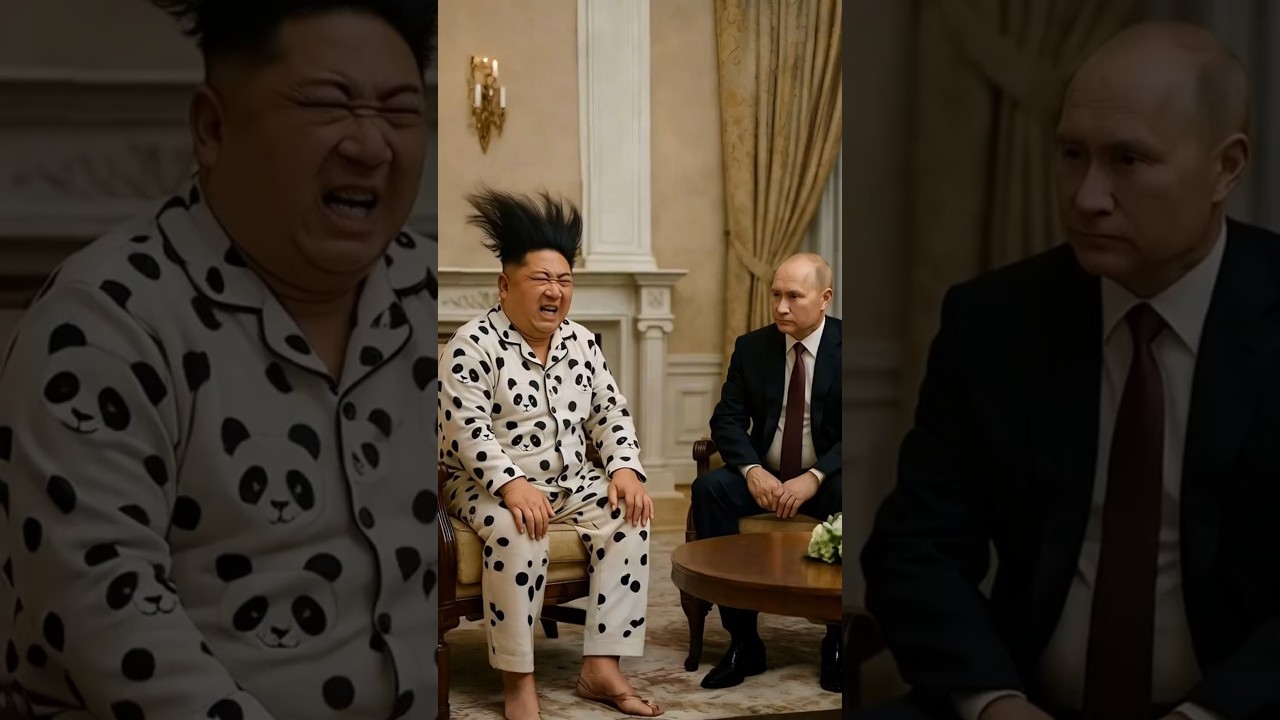 Trump, Putin and Kim Jong-un in the Same House! Silent Comedy Has Started 😂 | Political Parody