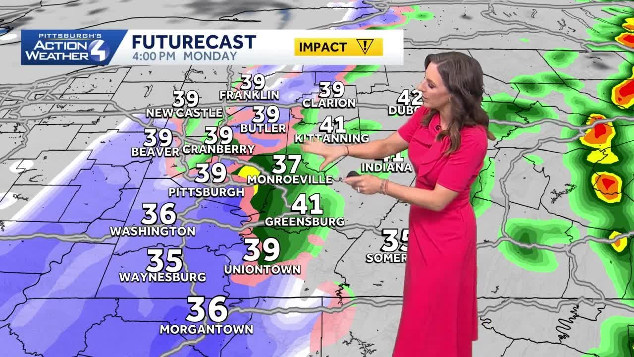 Impact Day: Windy, Rain to Snow
