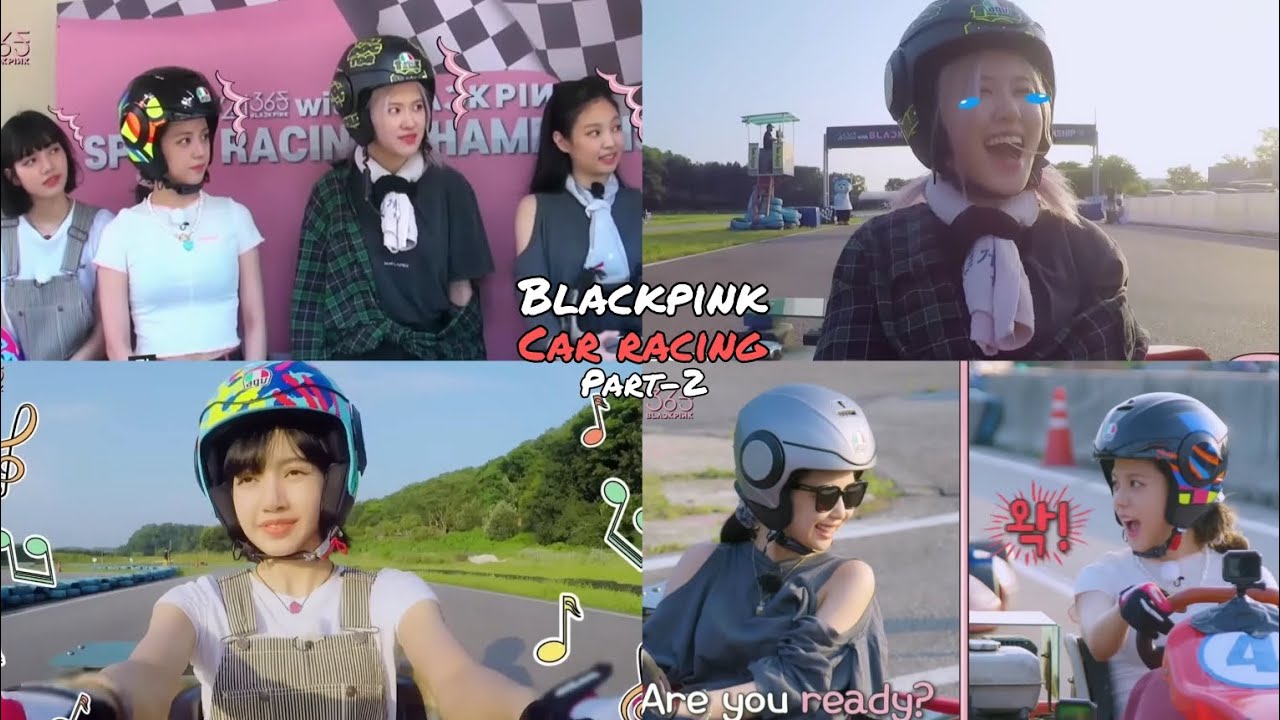 Blackpink Car racing part-2. Blackpink funny game in hindi #blackpink #jennie#jisoo#lisa#rosé#funny
