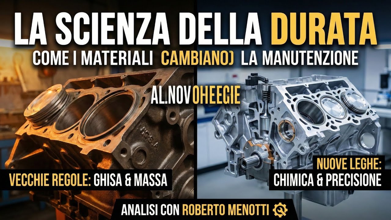 La Scienza della Durata: Come le Nuove Leghe Hanno Cambiato le Regole della Manutenzione ⚙️