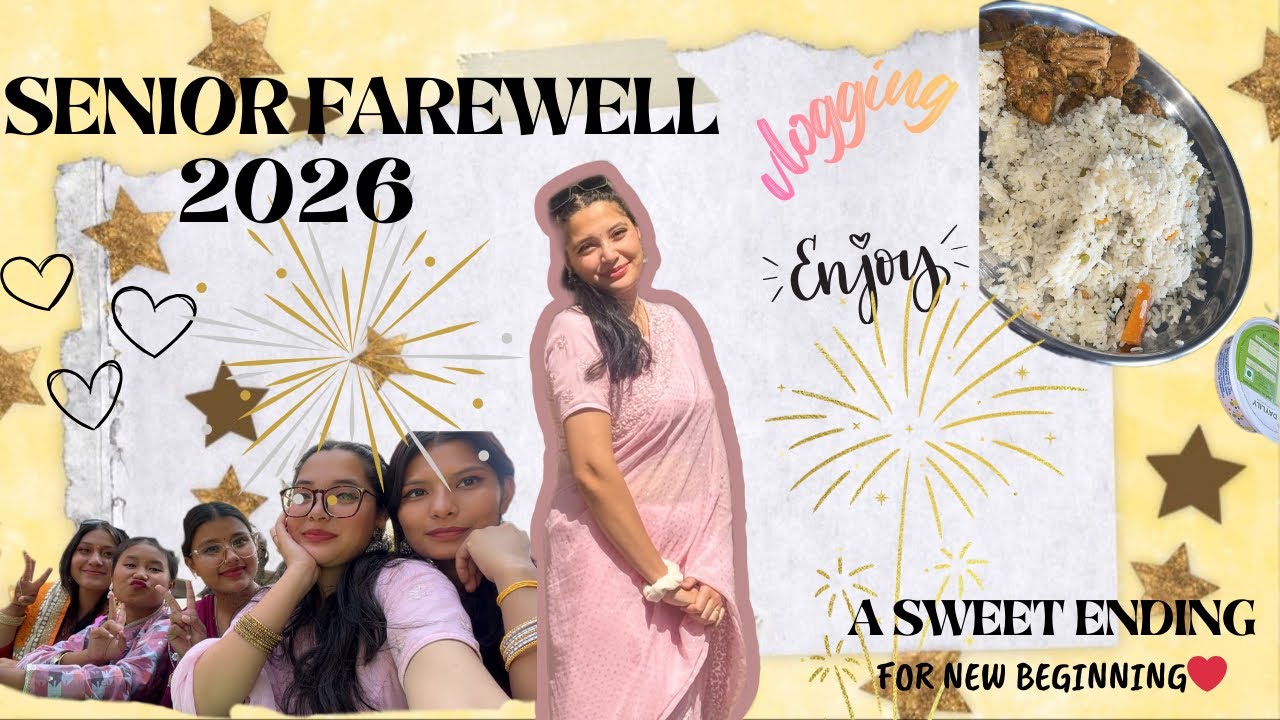 SENIOR FAREWELL | A SWEET ENDING WITH BETTER BEGINNING |❤️ NURSING COLLEGE | 