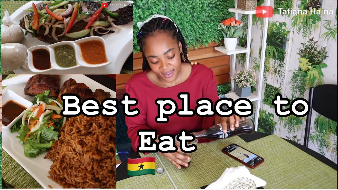 Most Favorite Restaurant in Sunyani Ghana|| Restaurant review || the best food vendor