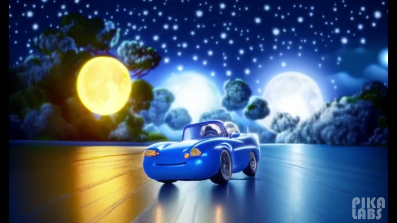 Timmy and Sparky: A Magical Adventure with a Wonder Car
