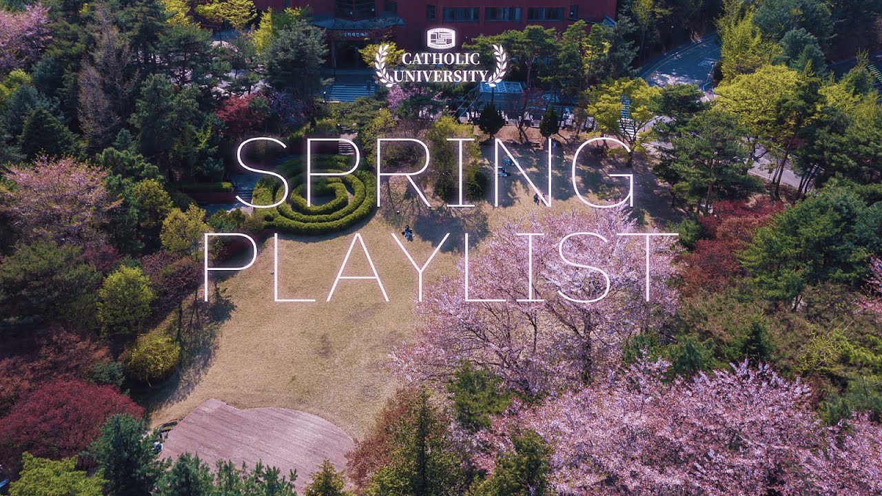 [PLAYLIST] 봄 사랑 벚꽃 말고 | 가톨릭대 봄 플레이리스트 | The Catholic University of Korea Spring Playlist