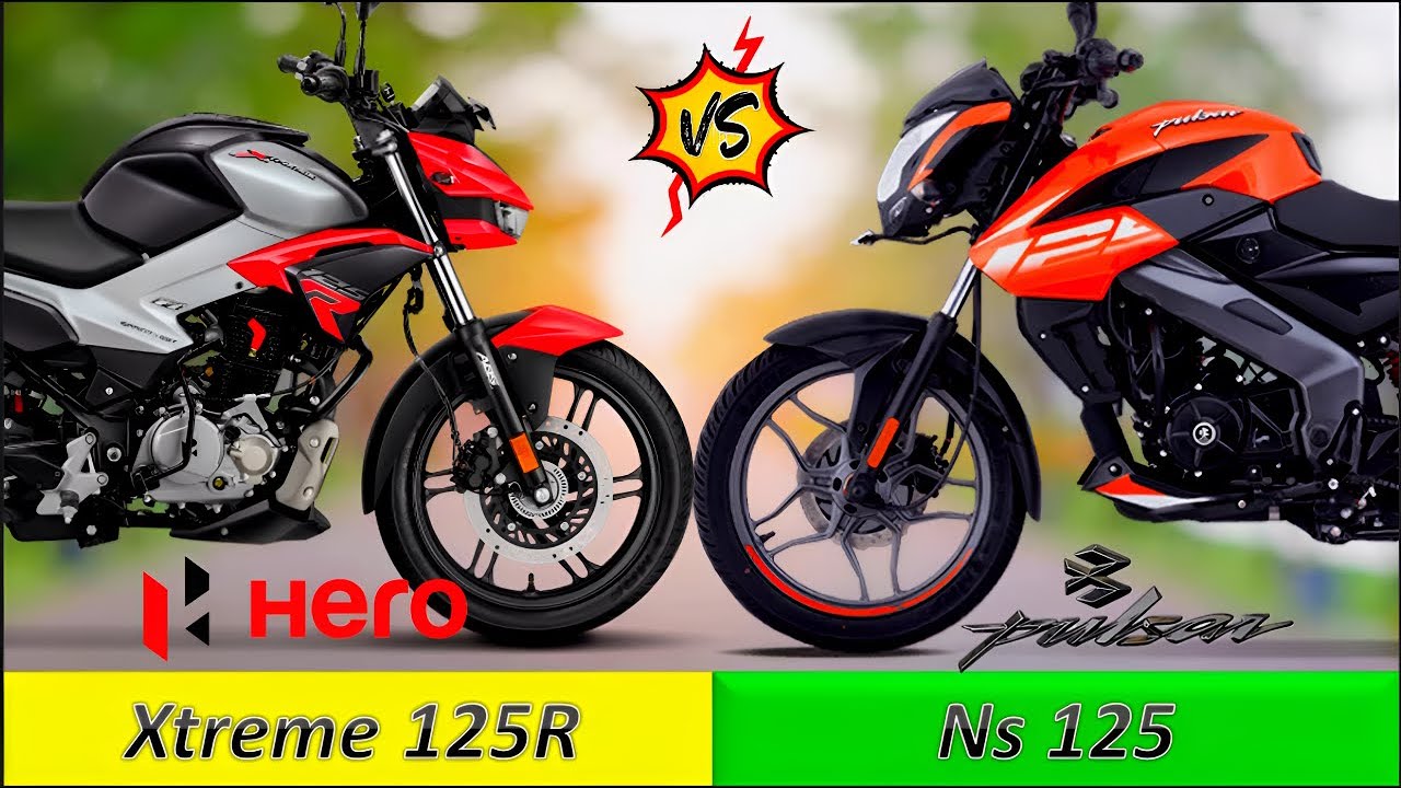 Bajaj Pulsar NS125 vs Hero Xtreme 125R Comparison