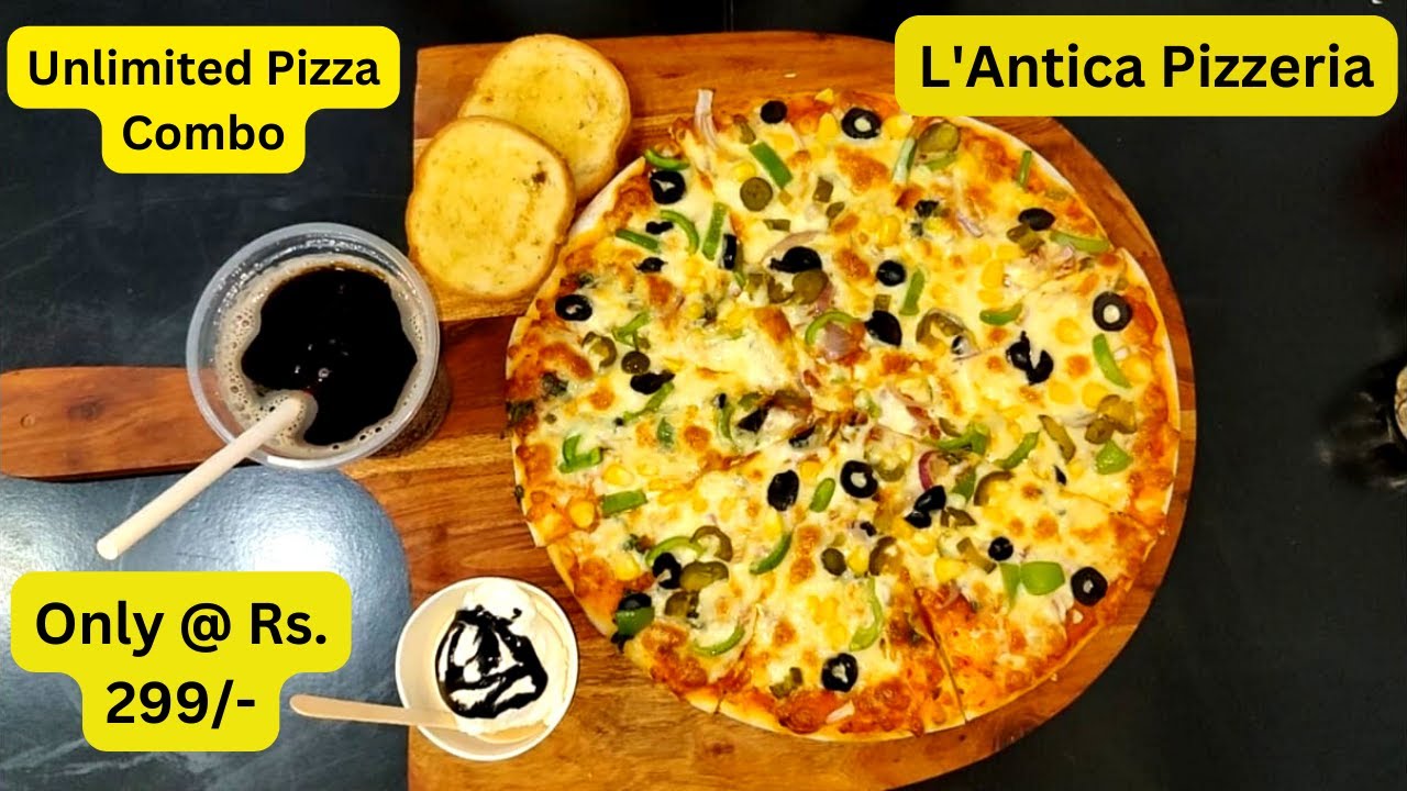 L'Antica Pizzeria, Begumpet, Hyderabad || Unlimited Pizza only @ Rs.299/-, Backpackers Hostel