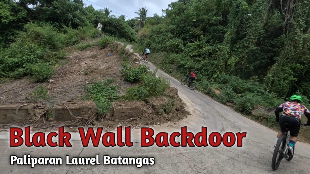 Black Wall Backdoor, Paliparan Laurel Batangas