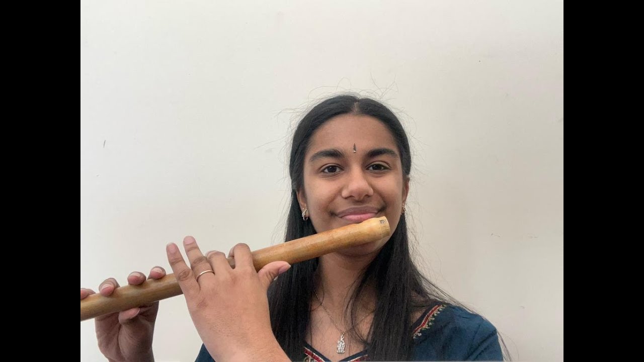 Bowli on Carnatic Flute (Swarams, Sri Raghavam and Sri Raghu Nandana - vocal and flute)