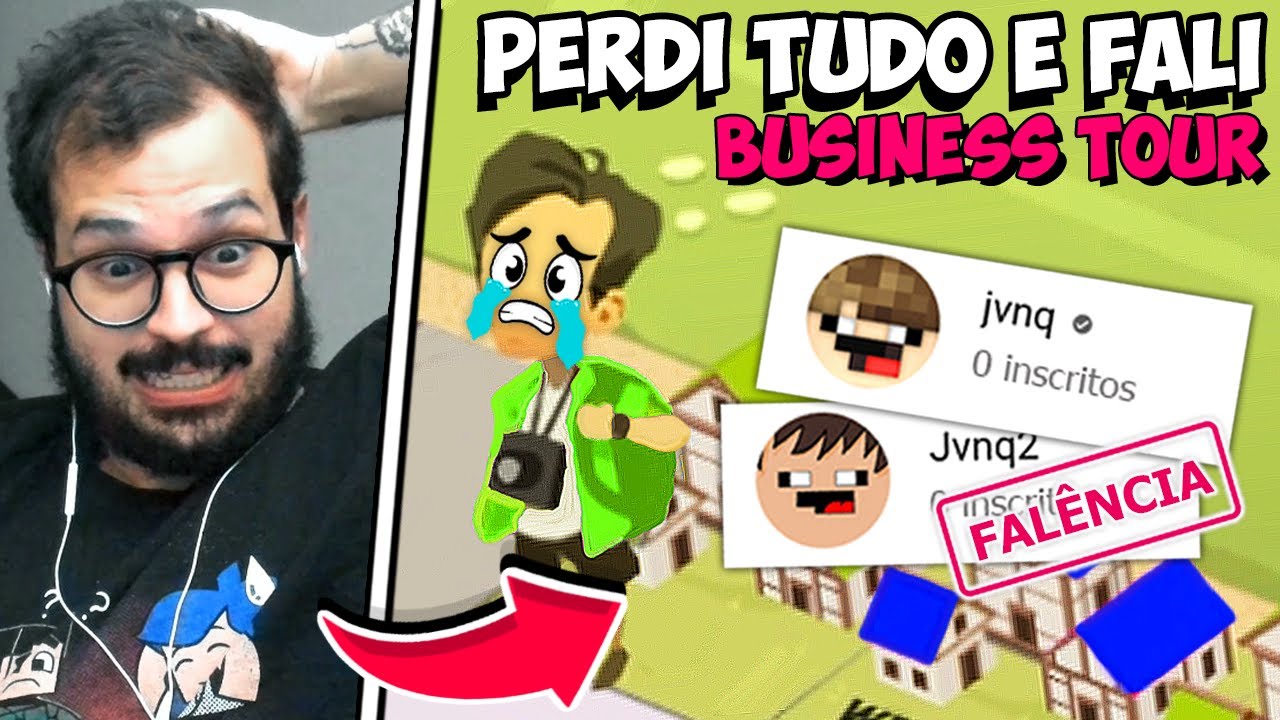EU PERDI TUDO E FALI | BUSINESS TOUR