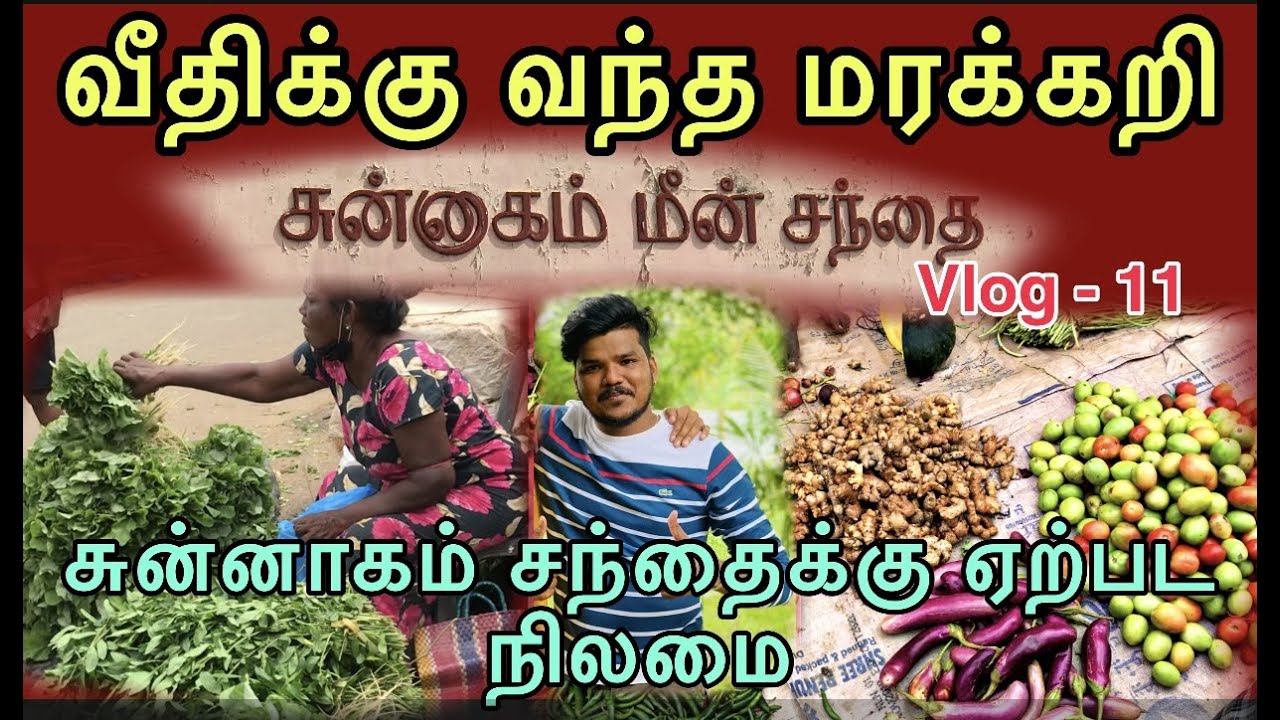 வீதிக்கு வந்த சுன்னாகம் சந்தை | Chunnakam Market | Jaffna | Srilanka