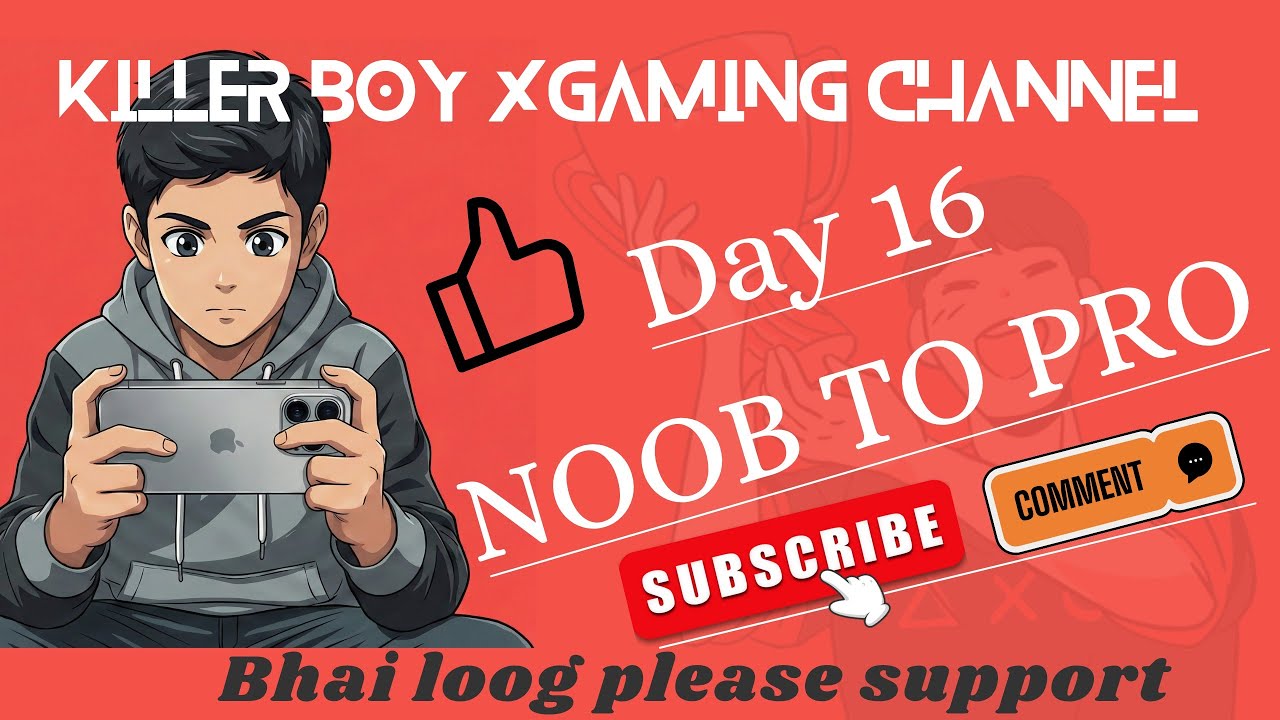 Day 16 | NOOB TO PRO In BGMI | PUBG | #bgmishorts #noobtopro #bgmigameplay