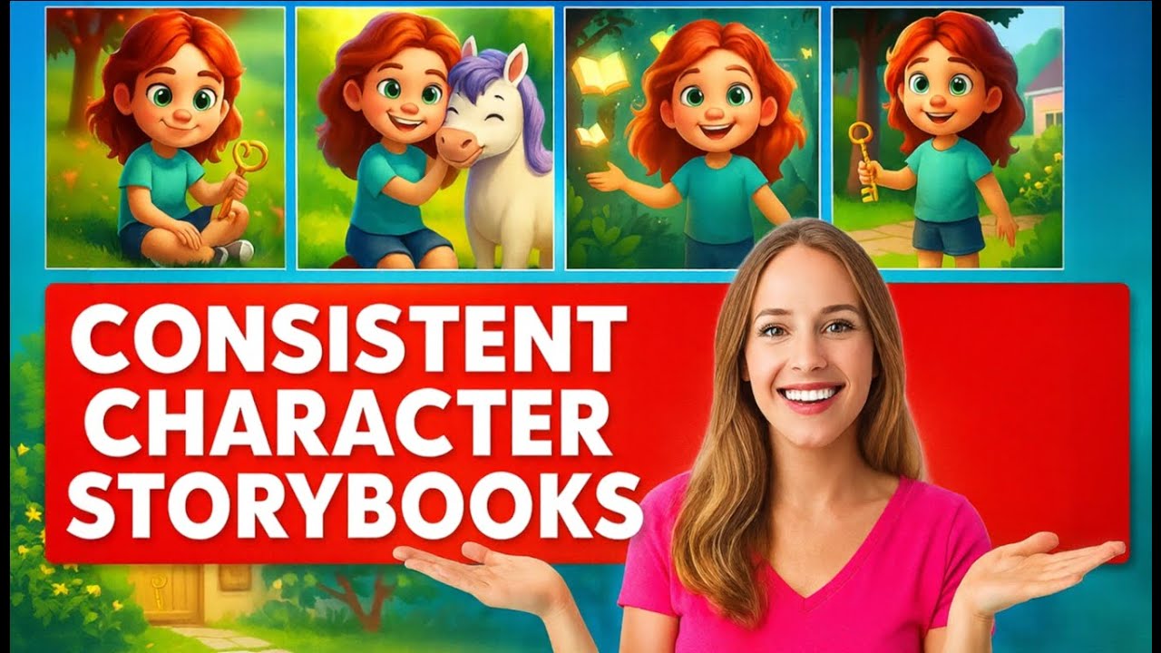 Create AI Storybooks With Consistent Characters (In All Top Languages)