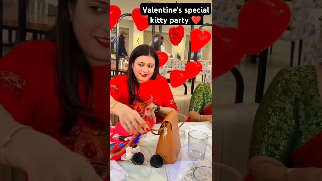 Valentine's special kitty party 🥳🎉#partygames #fungame #newkittypart#partyactivity #likeandsubscribe
