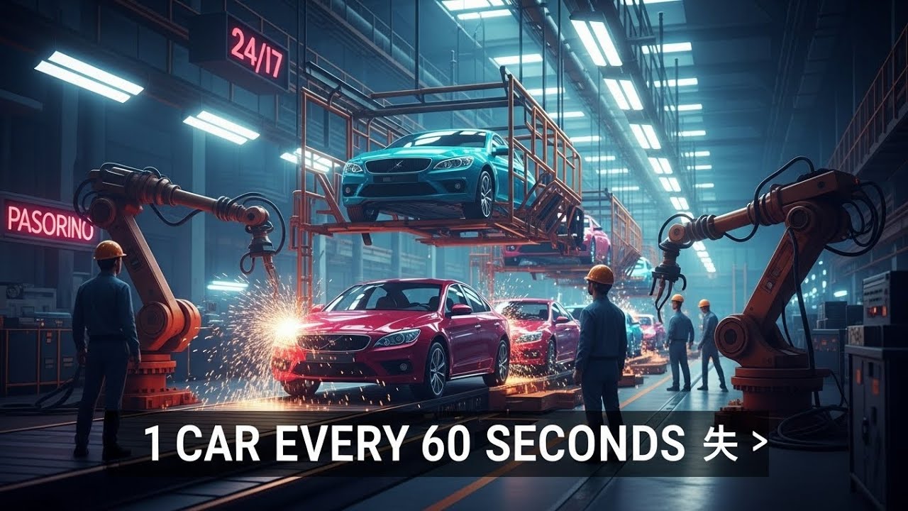 Inside the WORLD'S MOST EFFICIENT Car Factory