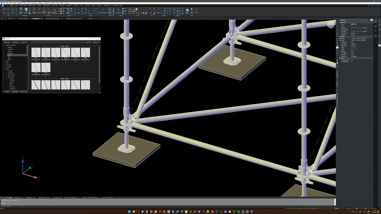 Scafffolding & Trussing - Production Assist & SCAD Re-Event