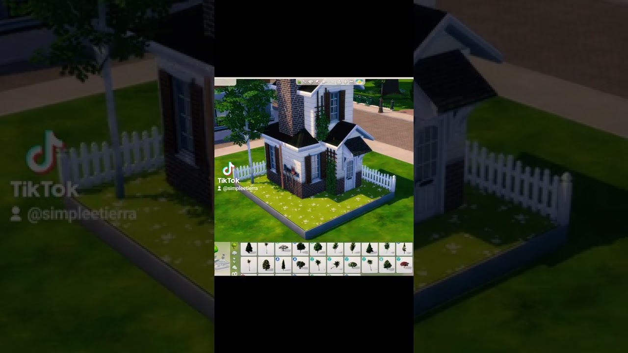 A PERFECT little TINY home for a Grandma in the Sims 4! Speedbuild NO CC 