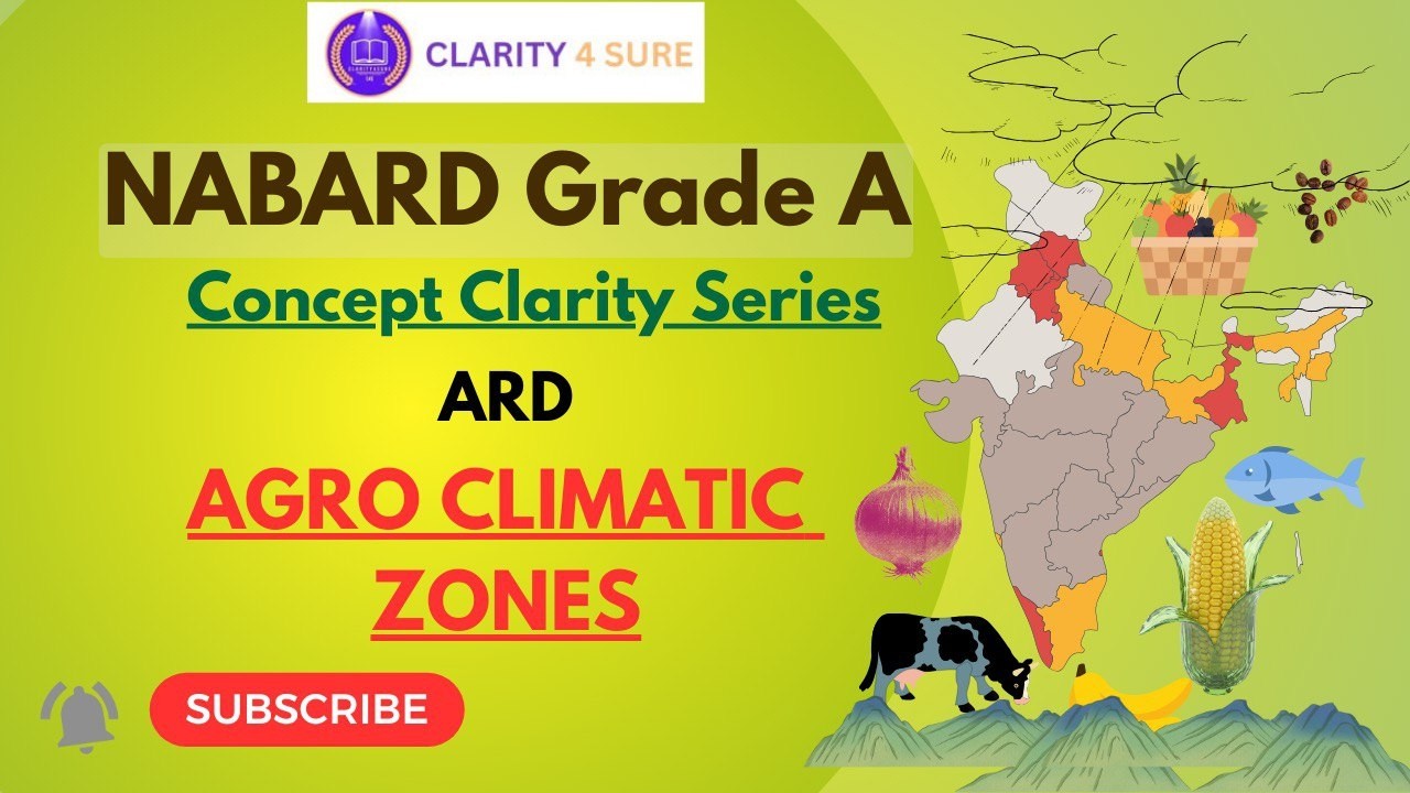 Concept of Agroclimatic Zones | #nabardgradea #nabard2026 #ibpsafo #ardpreparation #nabardgradeaard