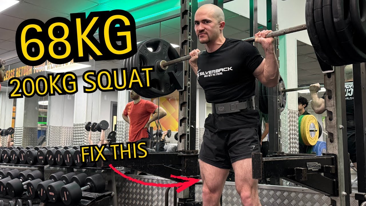 How I Squat 200kg at 68kg (Avoid These 3 Mistakes)
