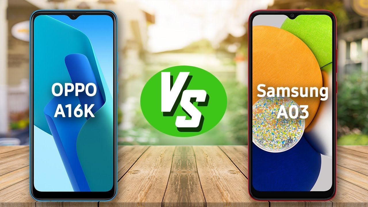 OPPO A16K vs Samsung A03 - أفضل أداء وأرخص سعر؟!