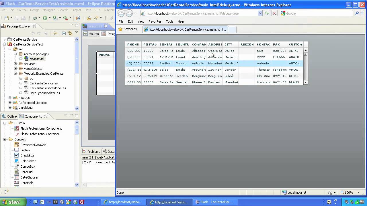 WebORB 101: IDE Integration