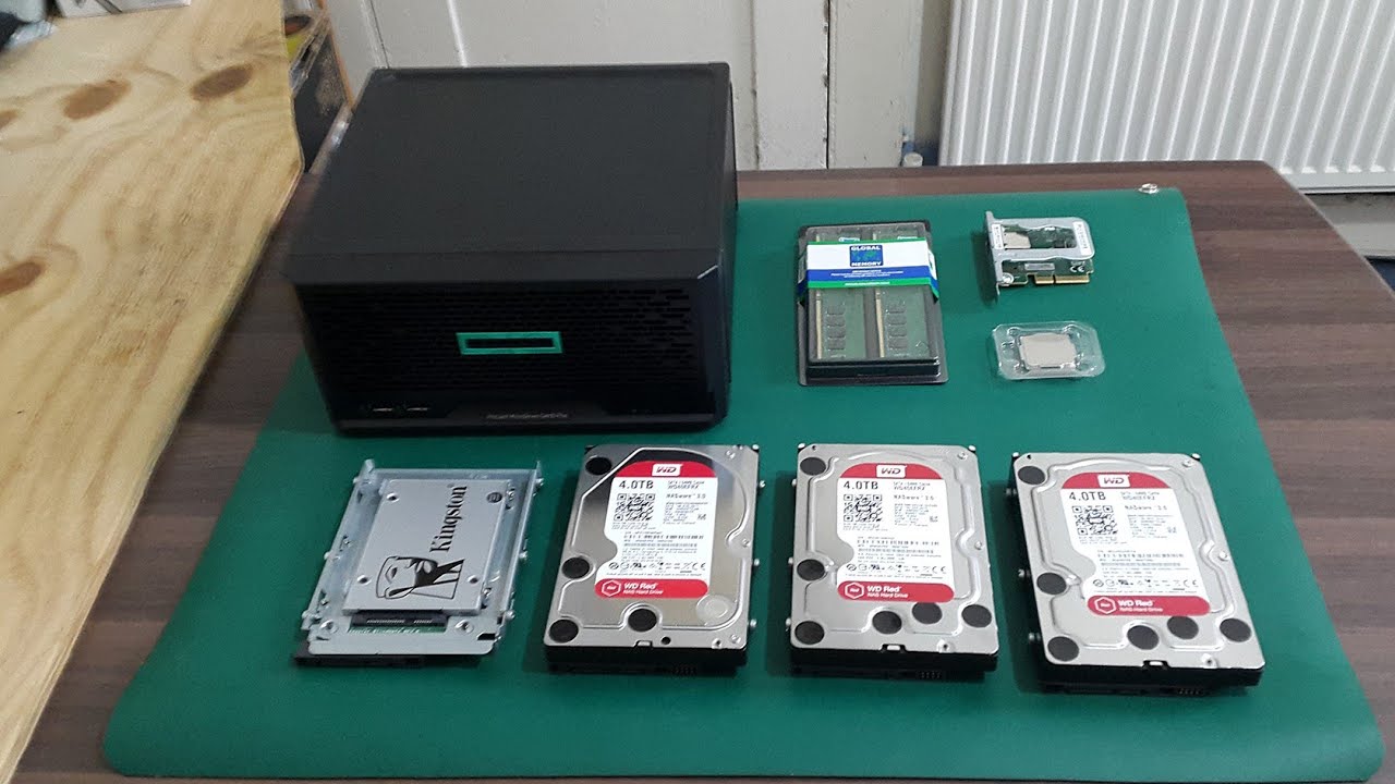HPE Proliant MicroServer Gen10 Plus - Tour & Upgrade