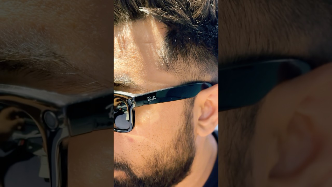 Ray-Ban x Meta Glasses Unboxing | Glossy Black Wayfarers #unboxwithme #tech #metaindia