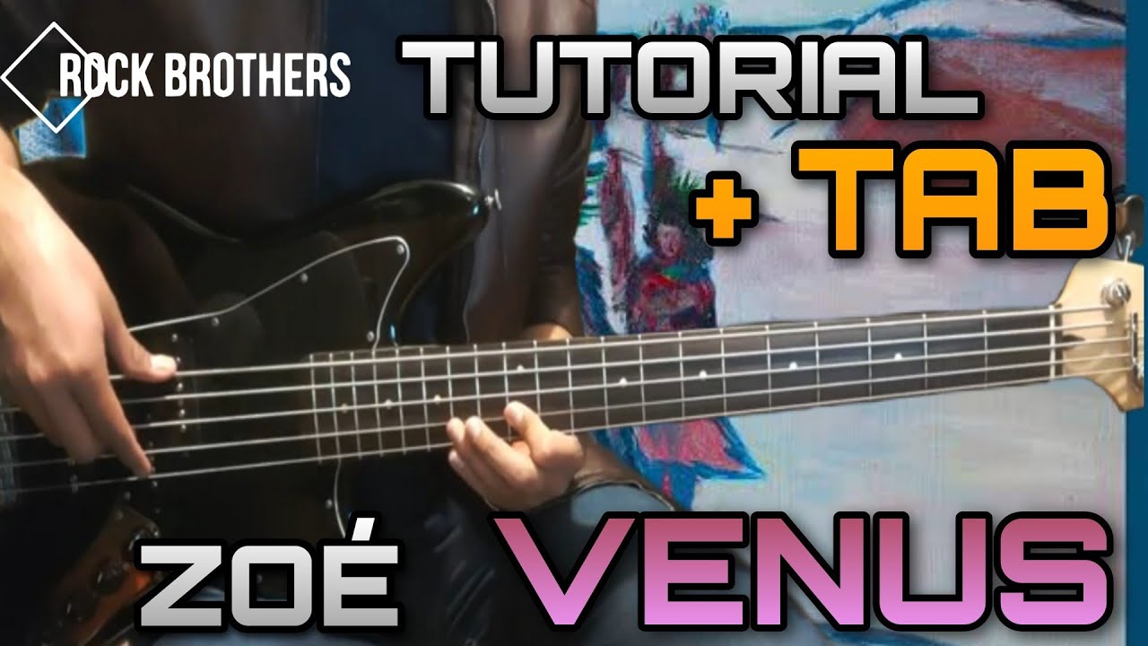 🎸Aprende a TOCAR Venus de ZOE en BAJO🎶