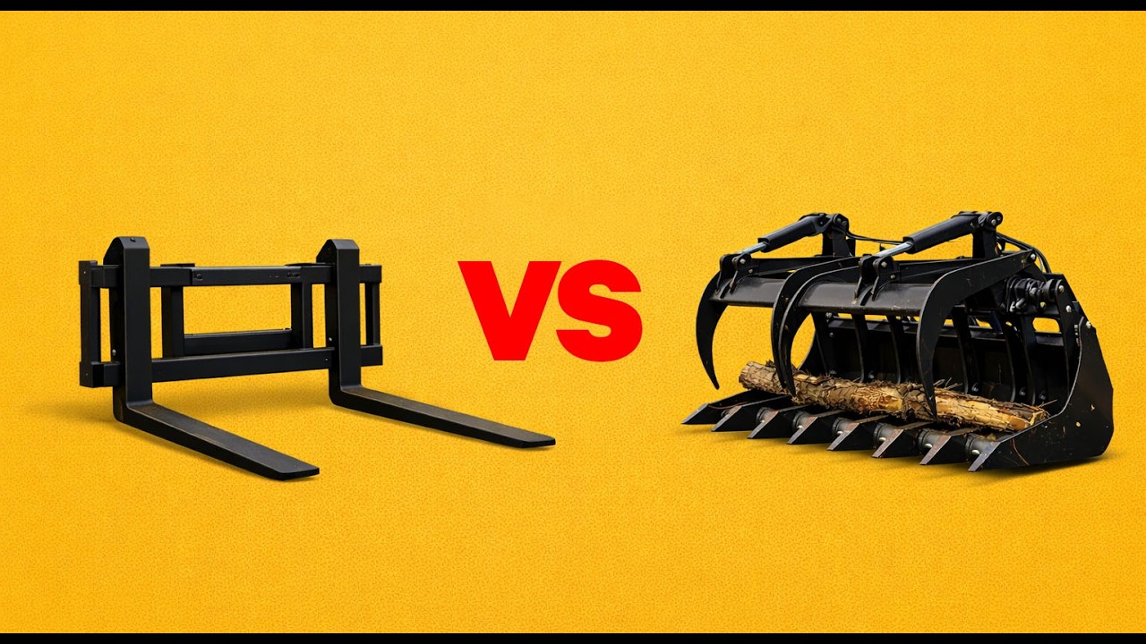 Явный победитель? Вилочные захваты против грейферов.