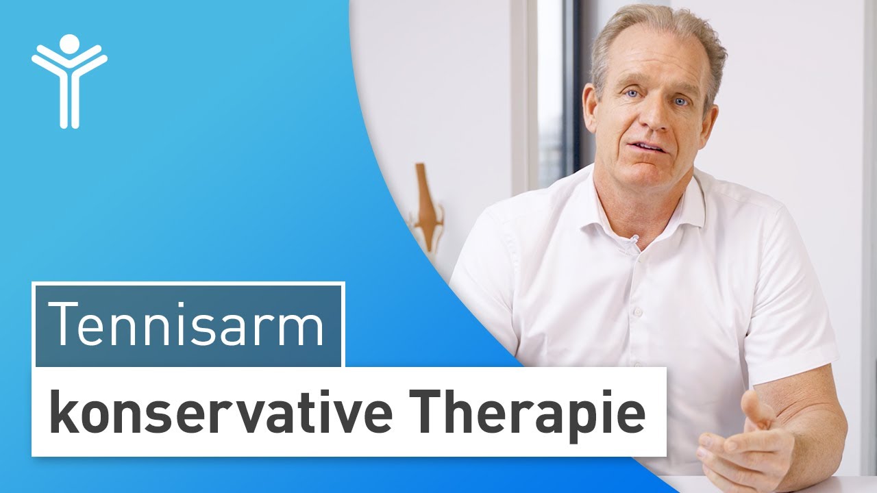 Tennisarm ohne OP behandeln: Konservative Behandlung von Ellenbogenschmerzen bei Tennisellenbogen