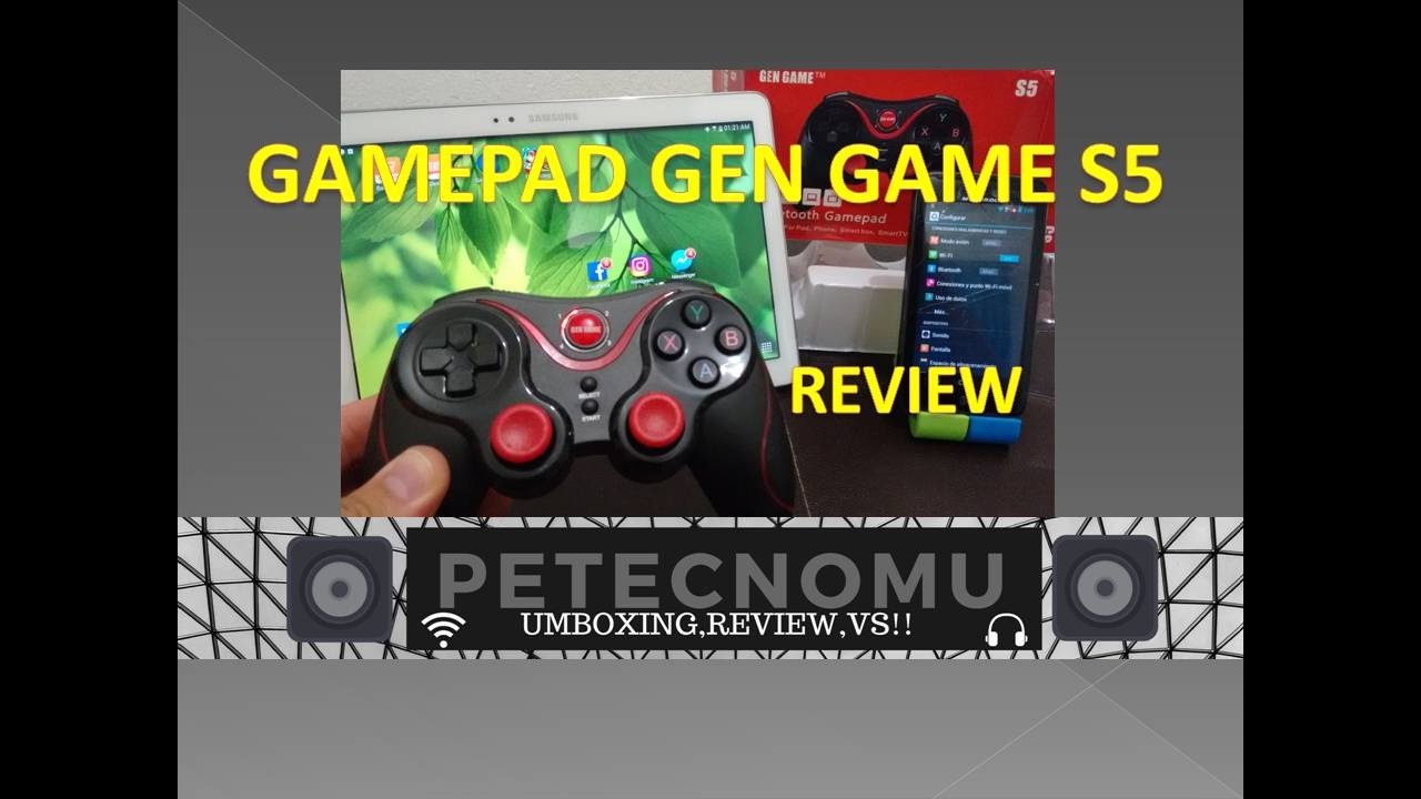 REVIEW GAMEPAD PARA ANDROID GEN GAME S5