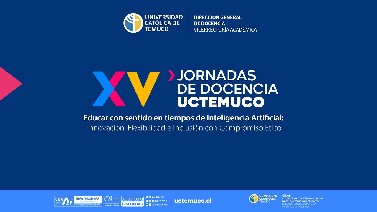 Conversatorio XV Jornadas de docencia: Evaluación y Retroalimentación potenciada con IA en Educación