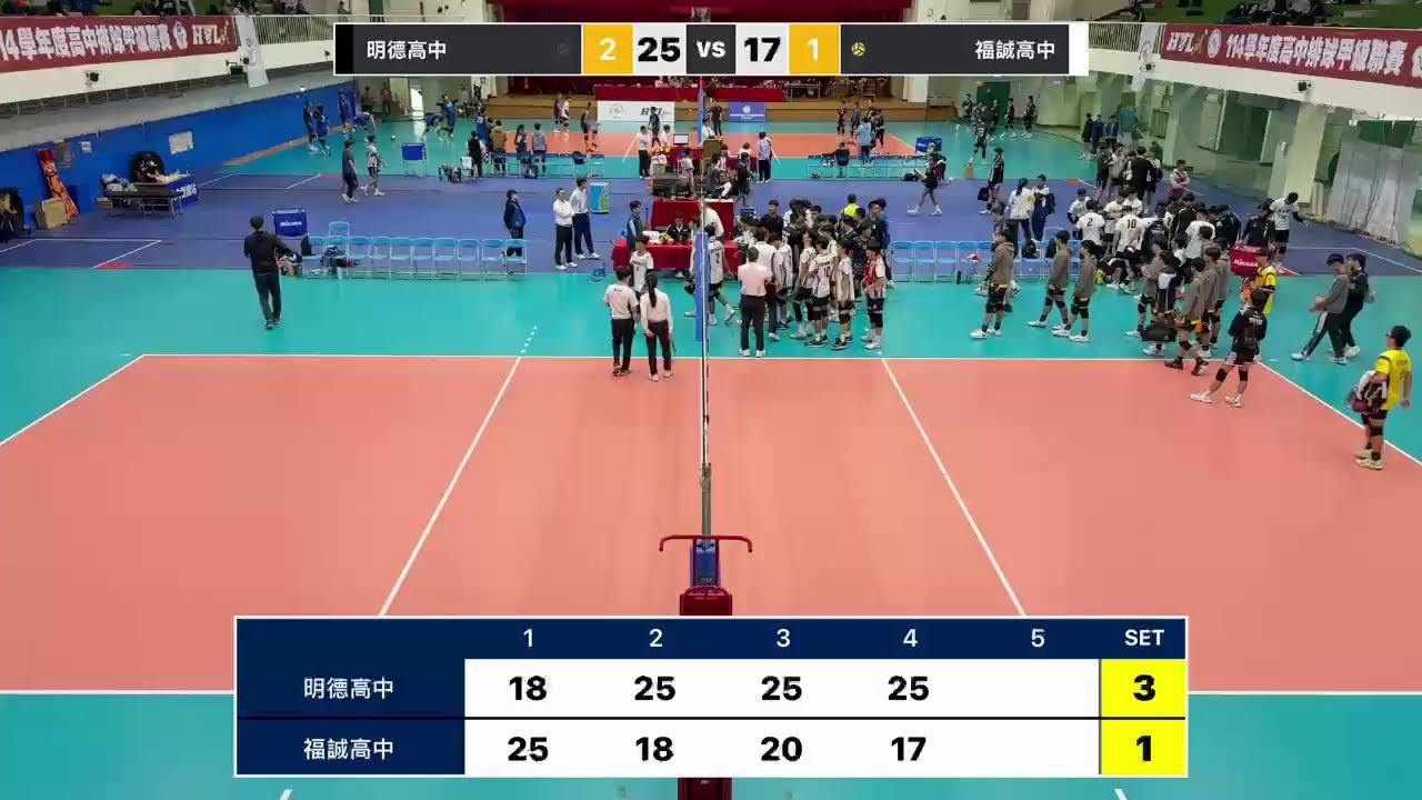 114年HVL預賽明德vs福誠