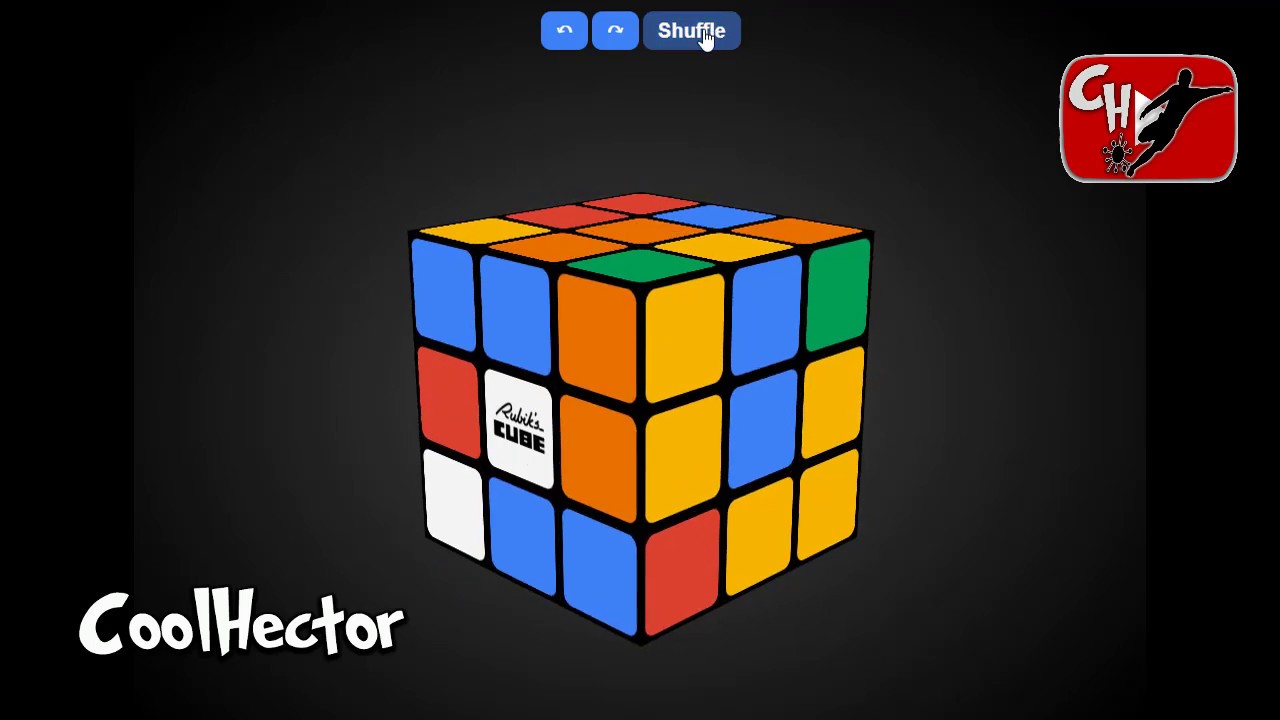 Cubo Rubik Online 3X3 | CoolHector