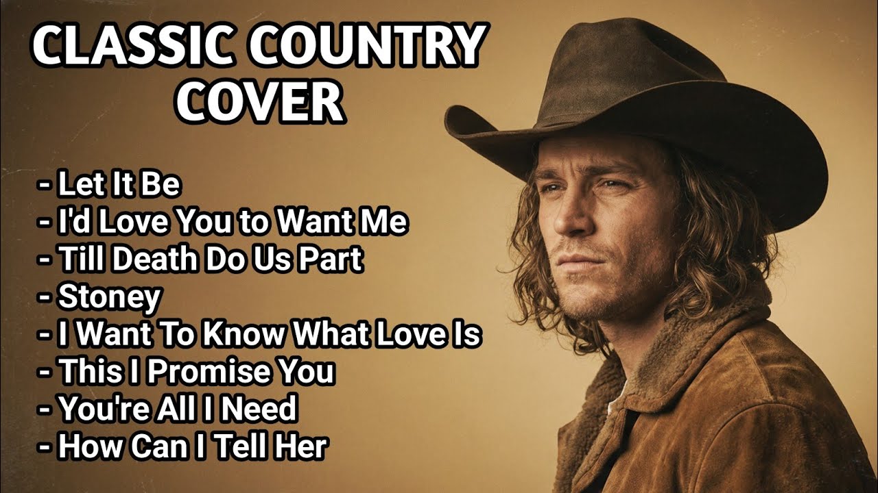 Let It Be, I'd Love You to Want Me, Stoney | Classic Country Cover | Timeless 60s 70s 80s