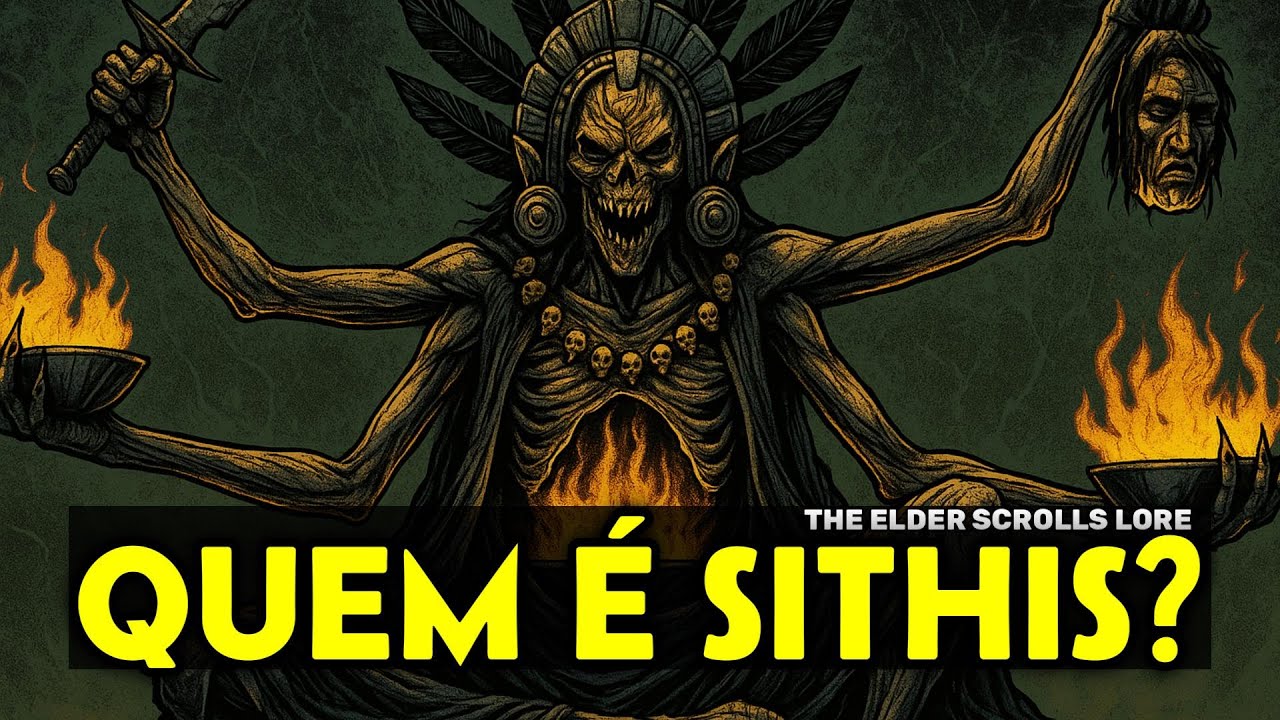 SITHIS, A MÃE DA NOITE E A IRMANDADE SOMBRIA! LORE DE THE ELDER SCROLLS