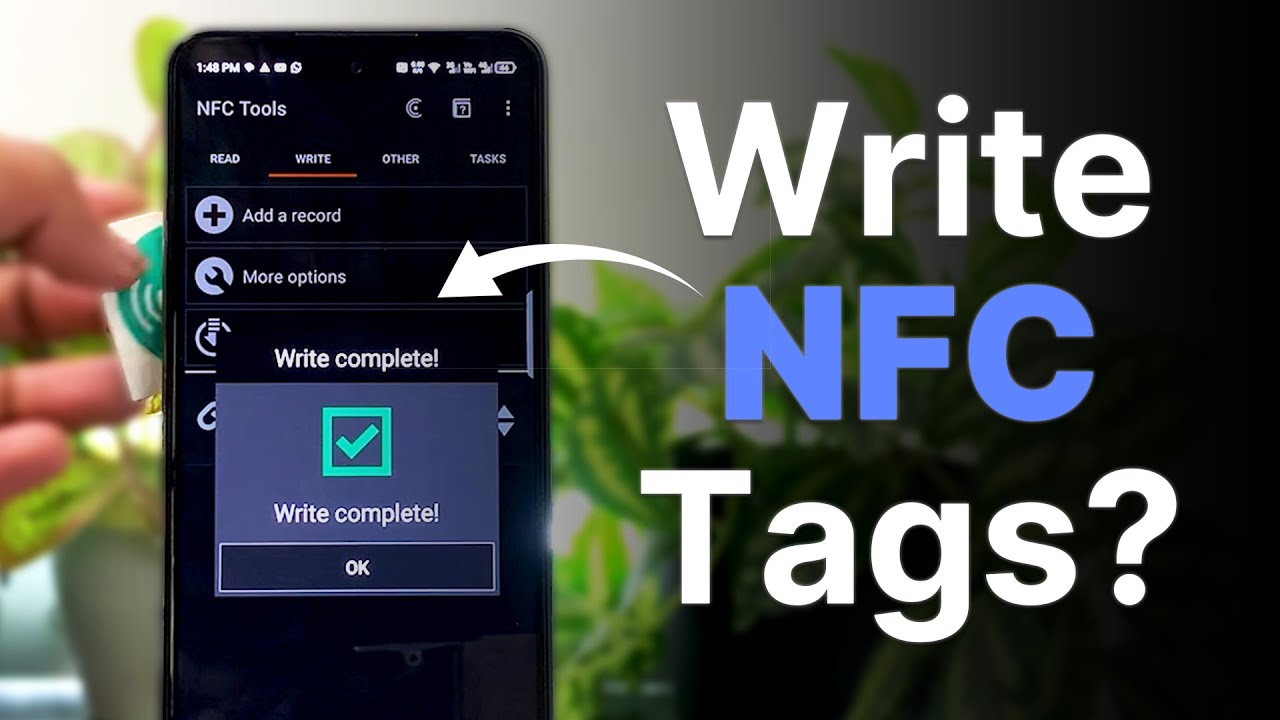 How to Write NFC Tags Using Your Phone - Easy Steps #nfctags