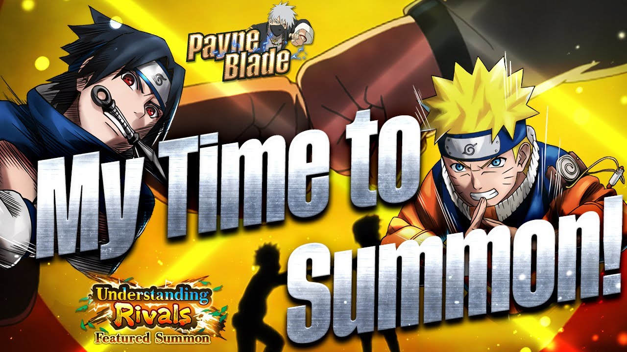 Childhood Naruto + Sasuke Summons - 1st My Members, Now It's My Turn! Naruto x Boruto Ninja Tribes