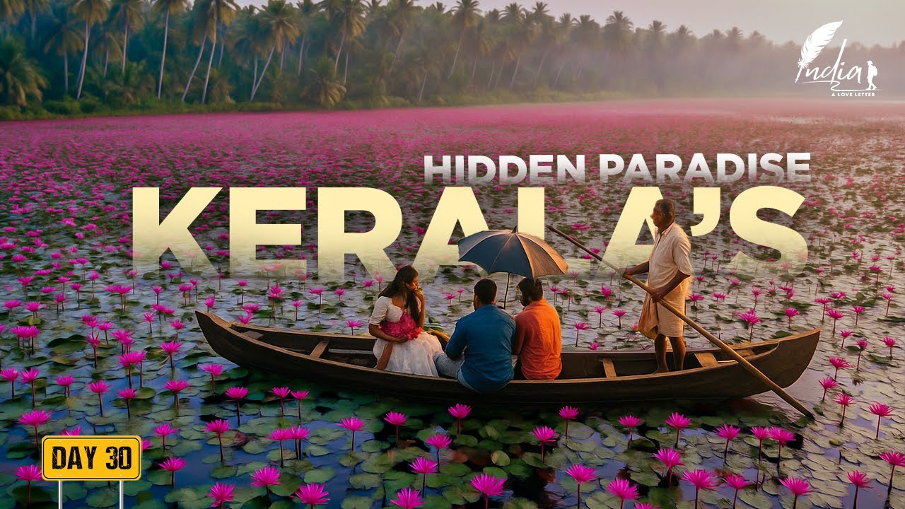 Travelling 🇮🇳 For Free - Day 30- Kerala’s Pink Secret Every Traveler Should Visit (Malarikkal)