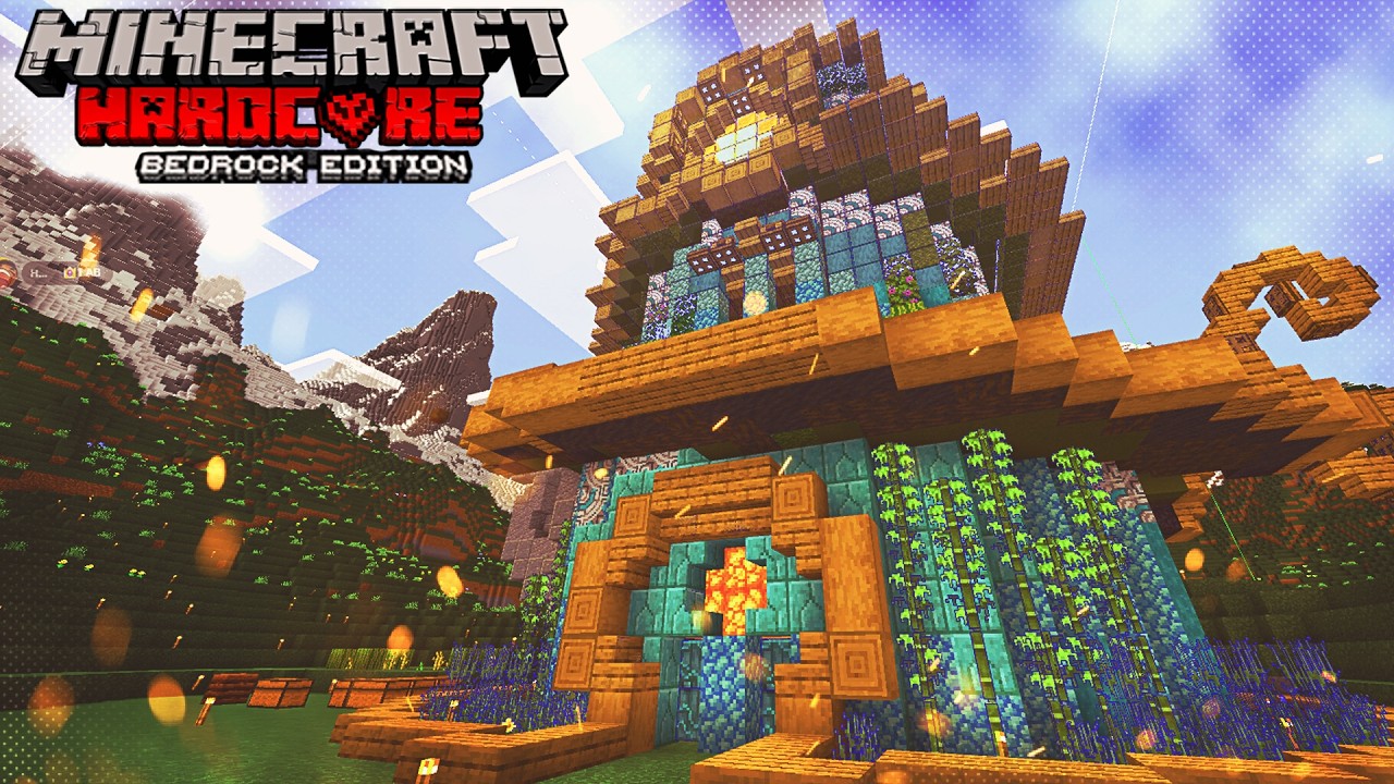 HOLOPRINT DE VOLTA! DECORANDO TODO MEU MAPA NO BEDROCK!