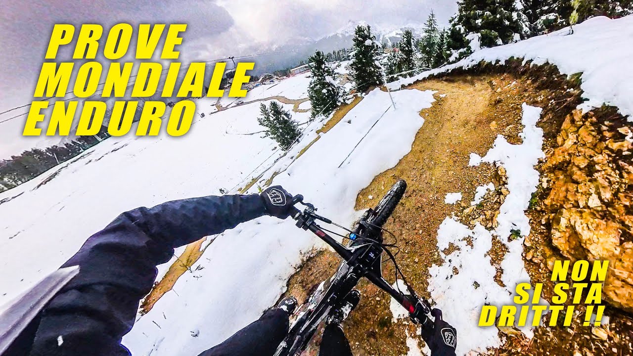 PRIMO MONDIALE ENDURO a CANAZEI 🌈 Le prove!