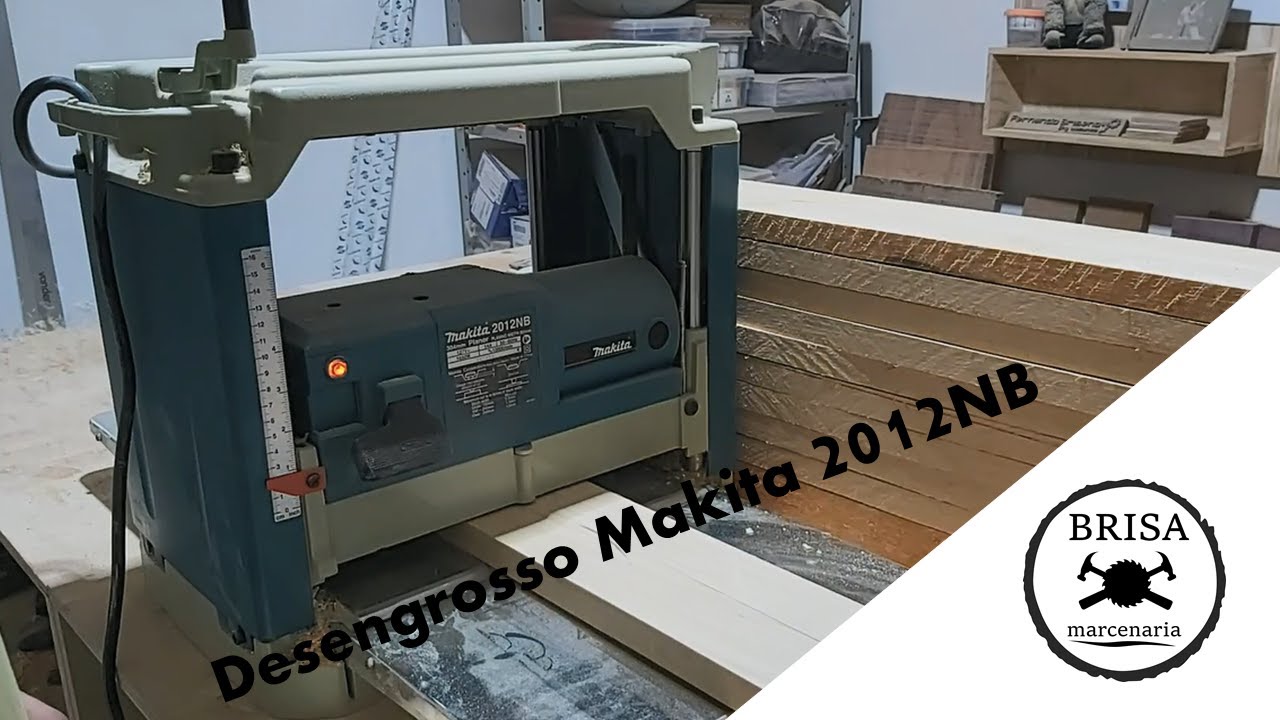 Unboxing Desengrosso Makita 2021NB + Teste inicial - Brisa Marcenaria