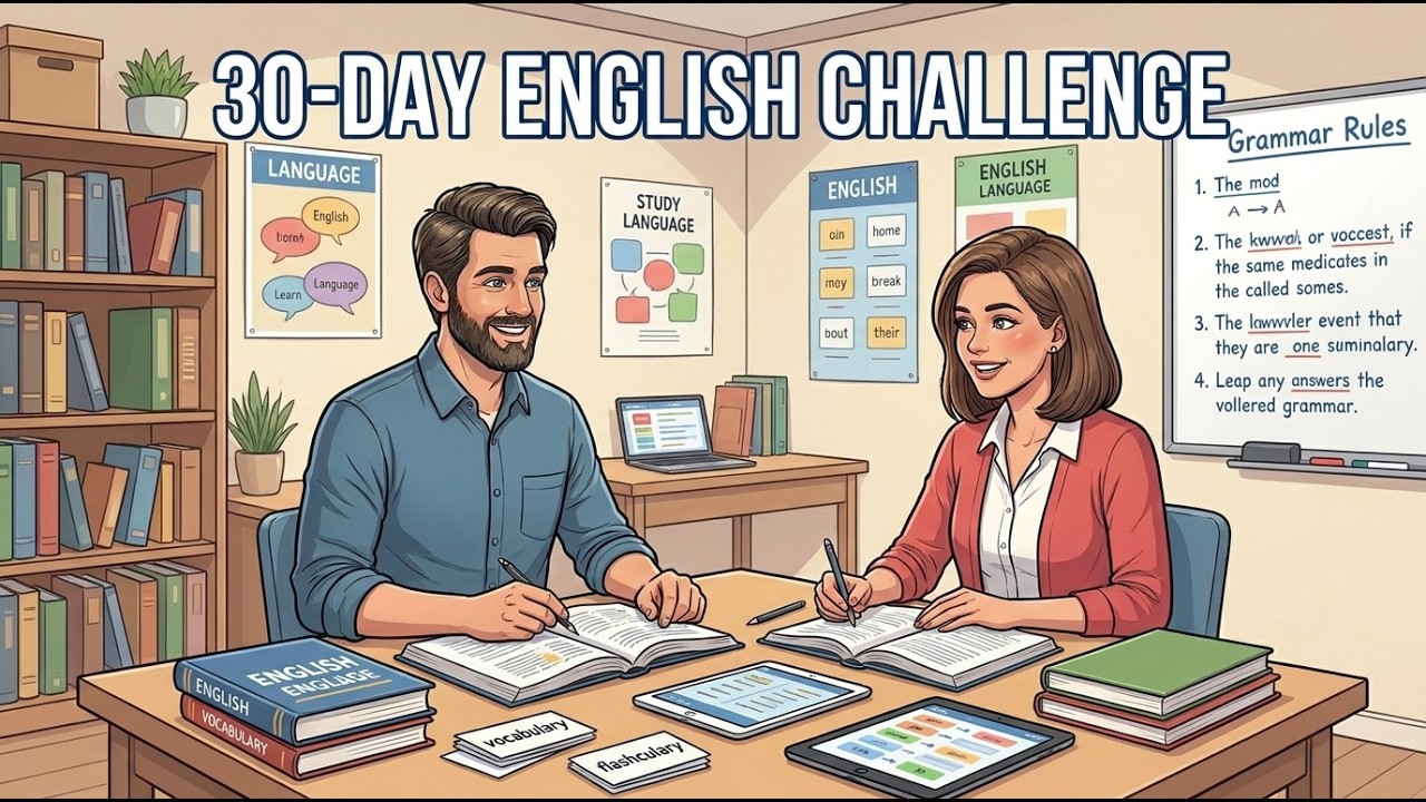 30-Day English Fluency Challenge | Day 1 Practice | English For Beginners