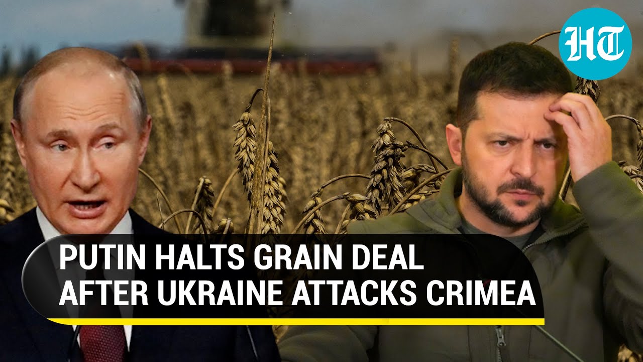 Russia suspends Ukraine grain exports; Fallout of failed drone attack on Black Sea fleet