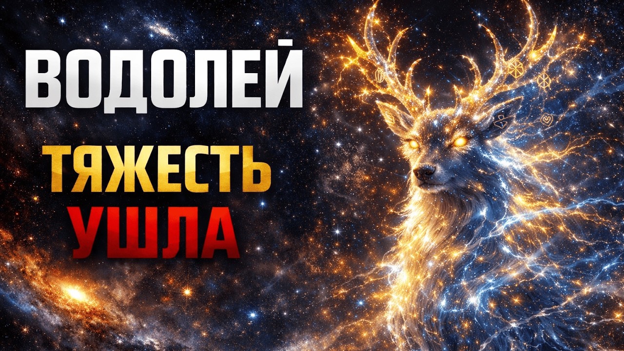 ♒ ВОДОЛЕЙ: ВЫ НЕСЛИ ЭТОТ КРЕСТ 10 ЛЕТ! ✝️ 6 Февраля вы наконец-то его сбросите и выдохнете.