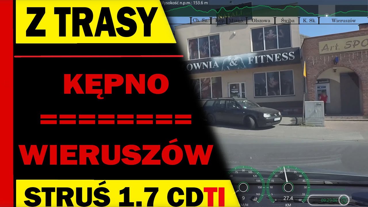 KĘPNO - WIERUSZÓW GPS [DW482-DW450]
