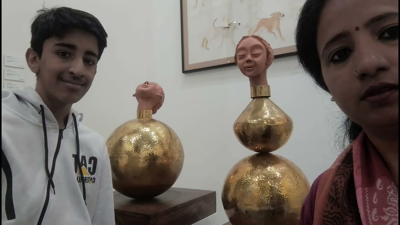 India Art fair 2026 #YouTube video#Kartik and Sanjay arts 