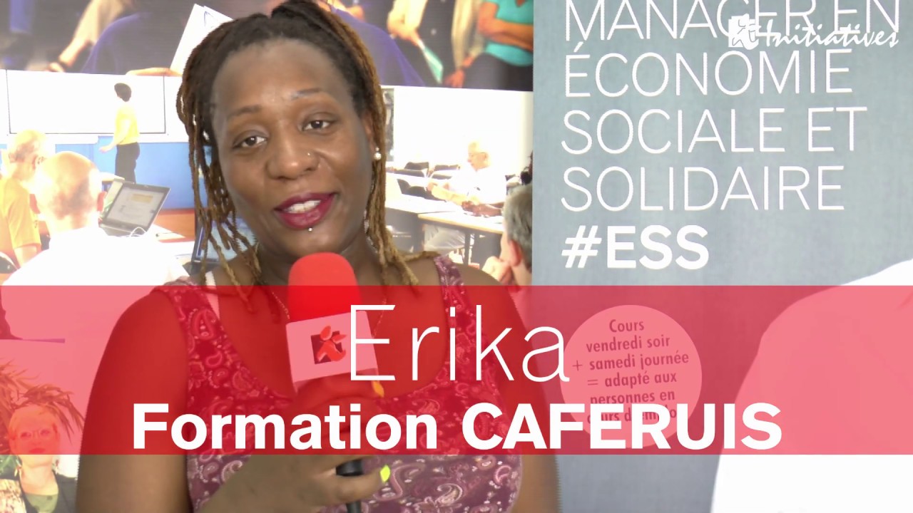 Erika, étudiante formation CAFERUIS à INITIATIVES