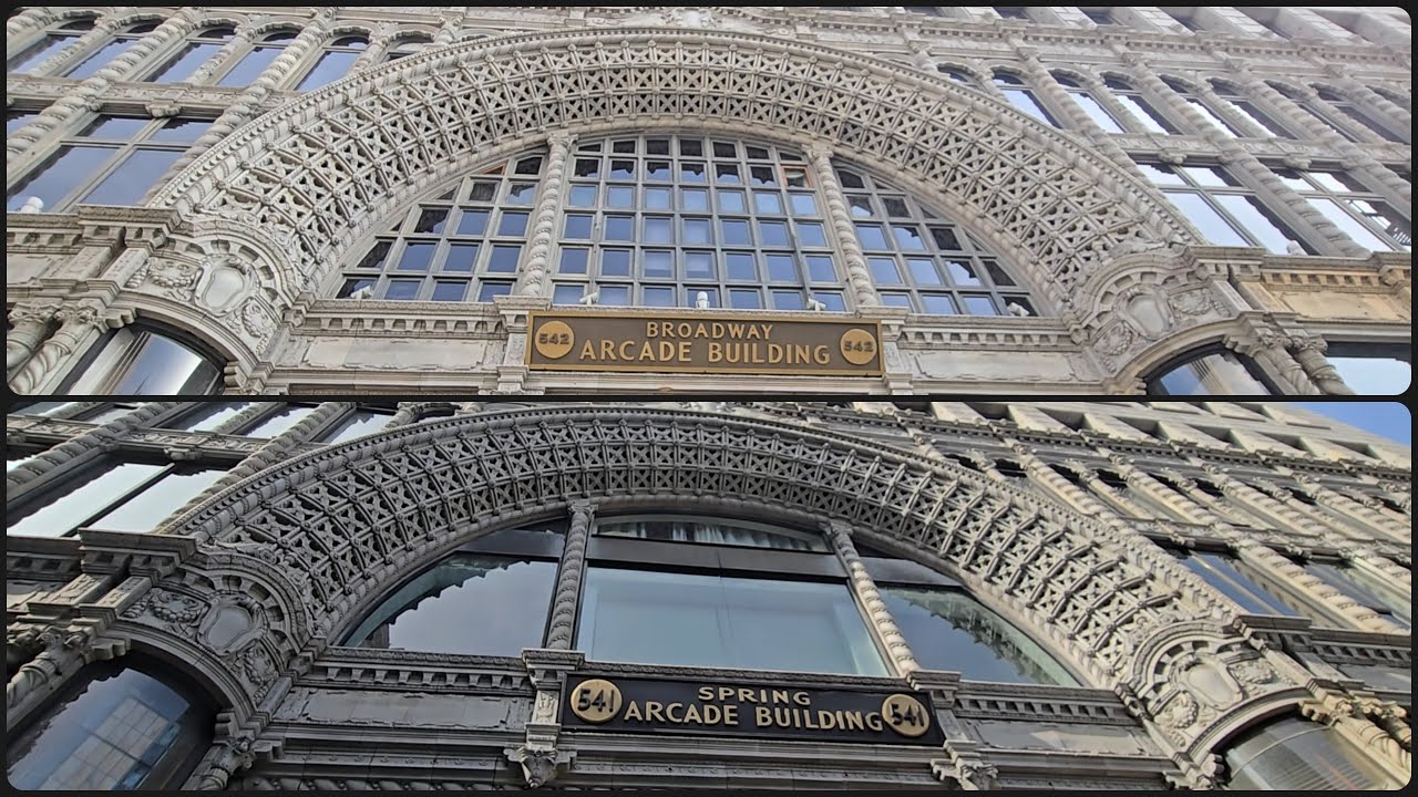 Broadway-Spring Arcade Building in DTLA - Los Angeles - October 25, 2025