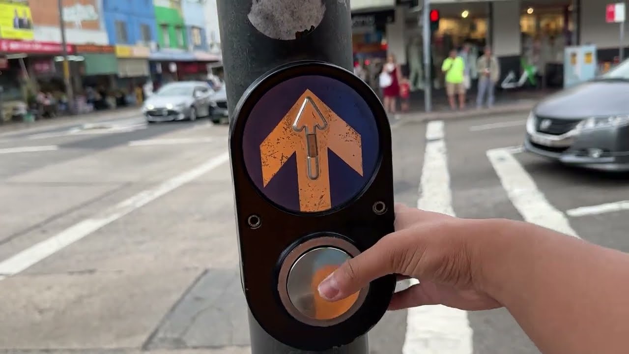 QTC sound cards! All 4 pedestrian crossings at Beamish St and Evaline St intersection, Campsie NSW