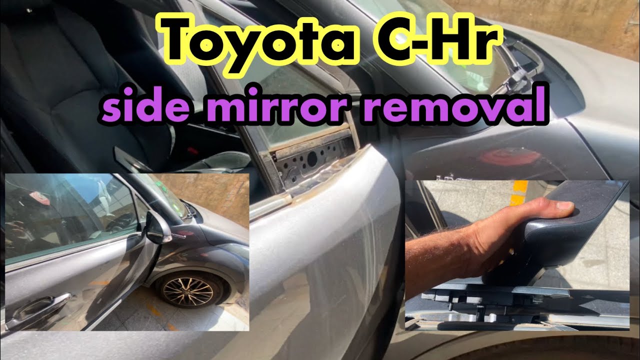 How to removal side mirror toyota c-hr easy #car #automobile #toyotachr